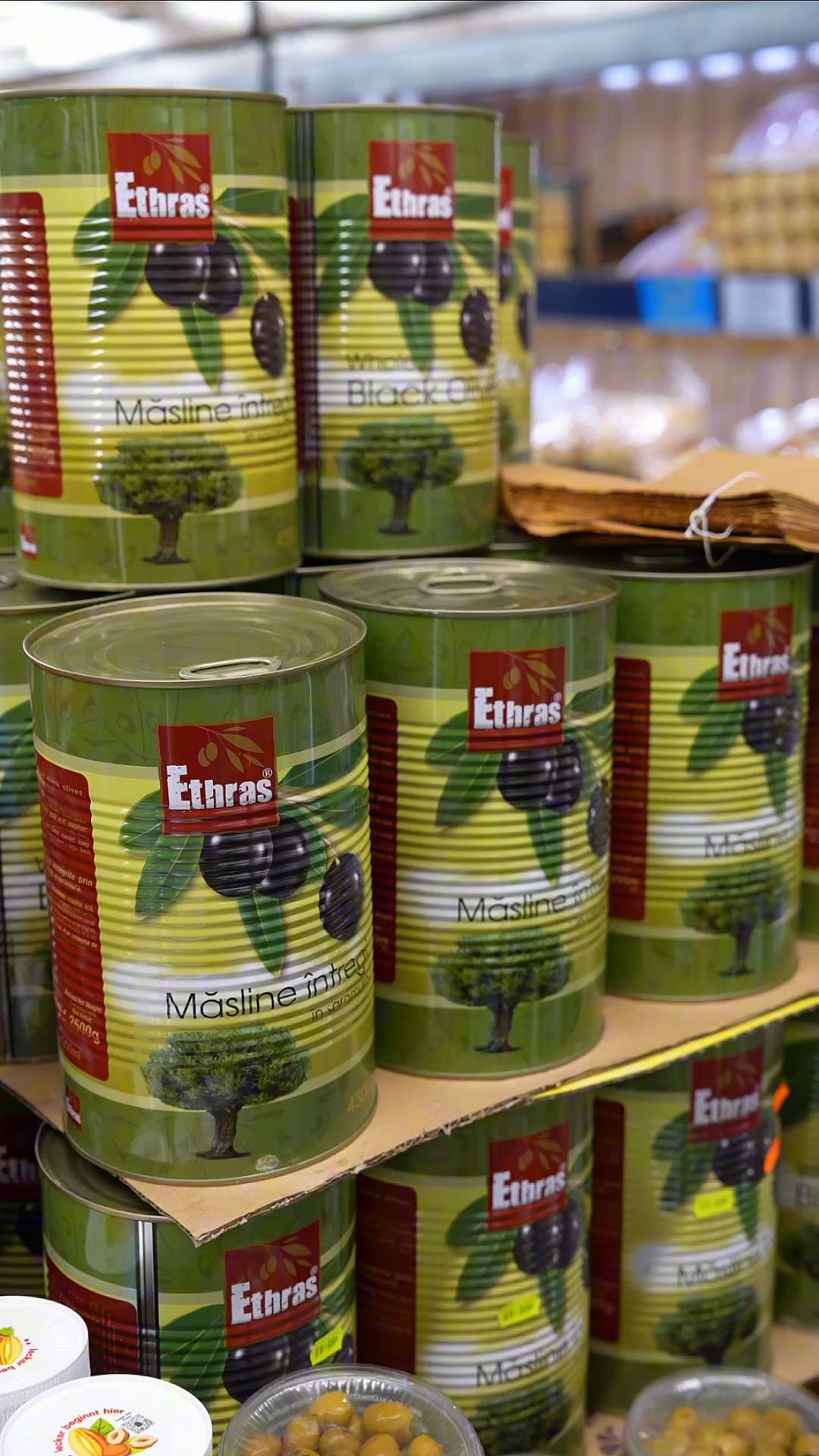 Romanian store cupboard goods at Mega Food Centre